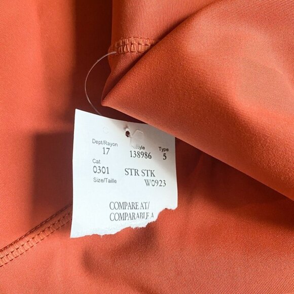 NWT Madewell MWL Form  High-Rise 25" Leggings - NB879 - Rusty Torch 1X - Picture 6 of 6
